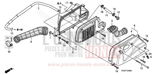 FILTRE A AIR FES125AB de 2011
